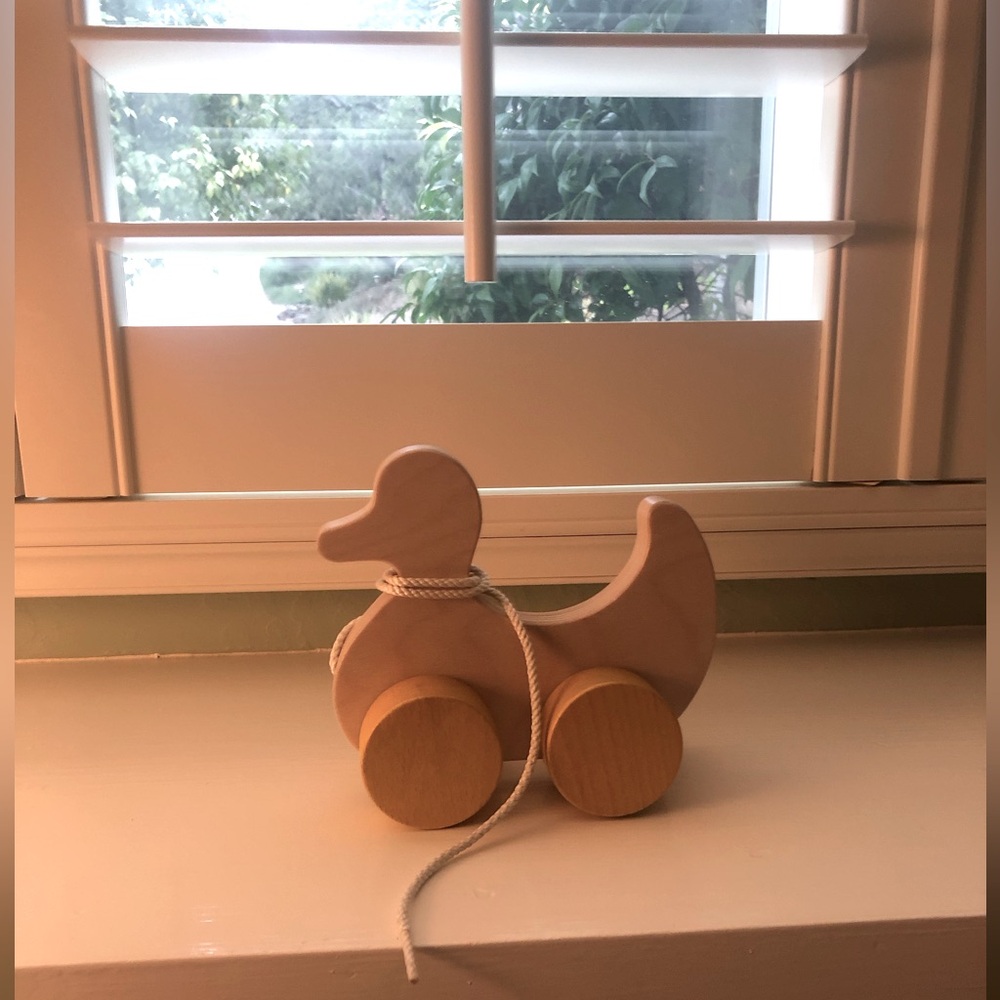 Monti Kids Wooden Ducky Pull Toy